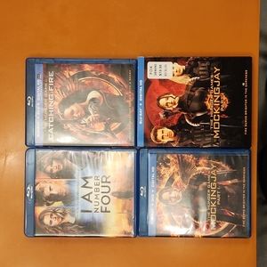 4 Blue-Ray movies